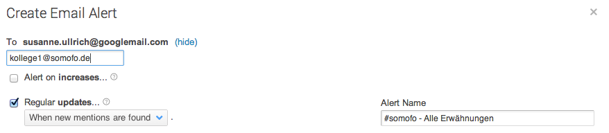 E-Mail Alert Monitoring Forum