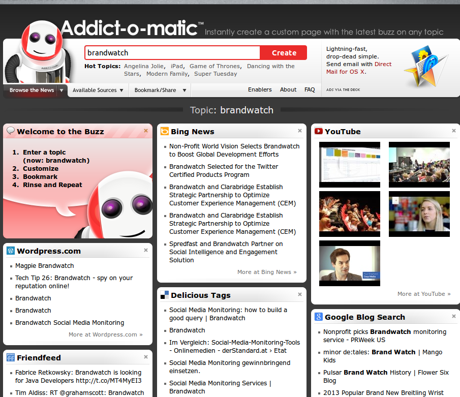 Addictomatic-screenshot