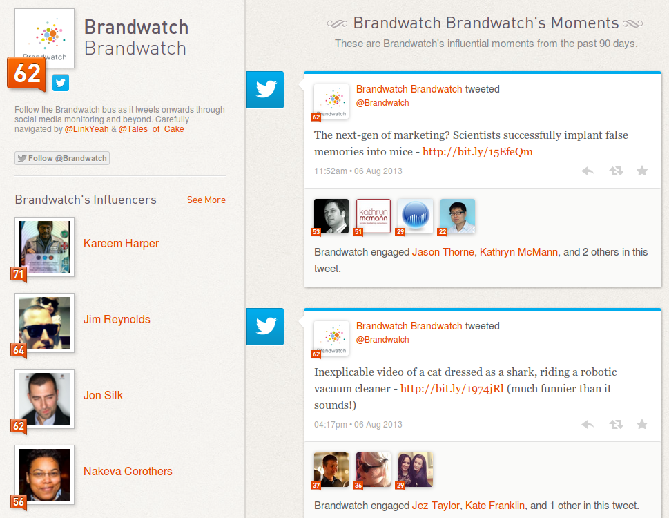 Klout es una de las principales herramientas gratuitas de monitorización de redes sociales